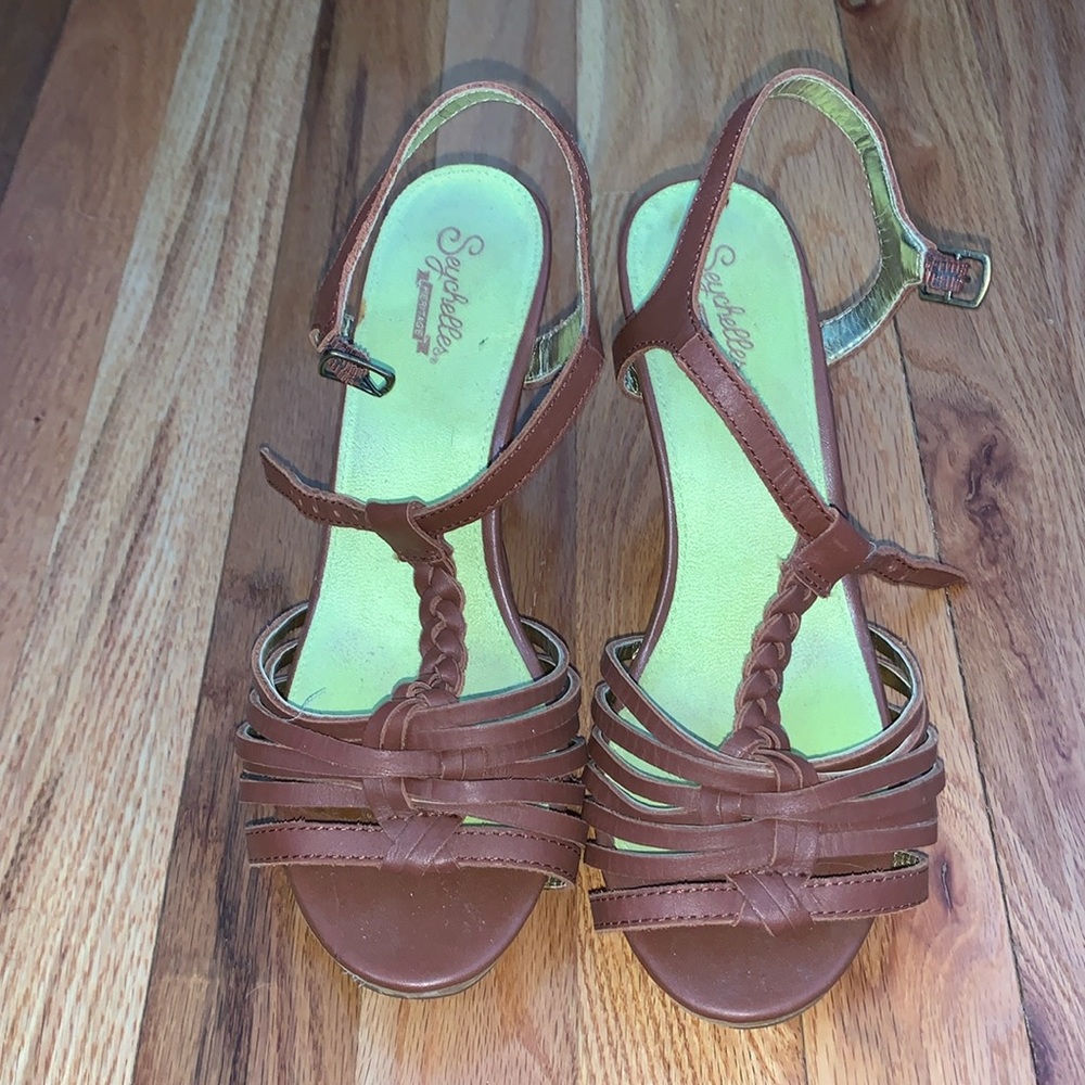 Seychelles Sz 7.5 Strappy Heels